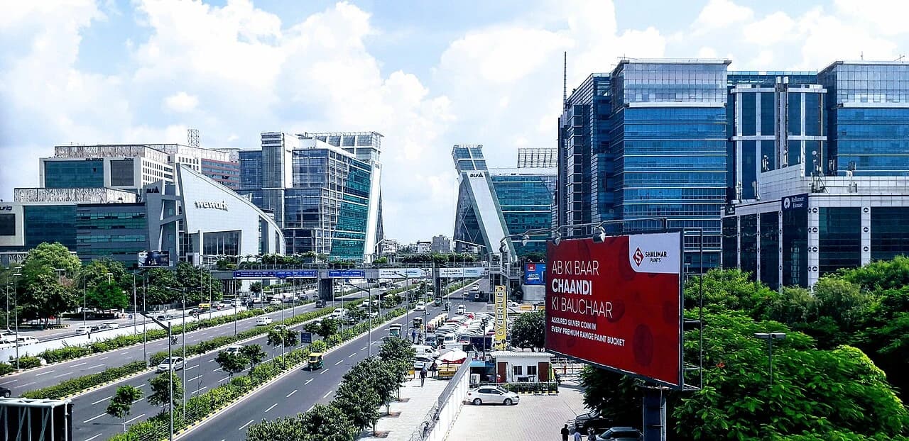 DLF Cyber City in Gurugram, Haryana