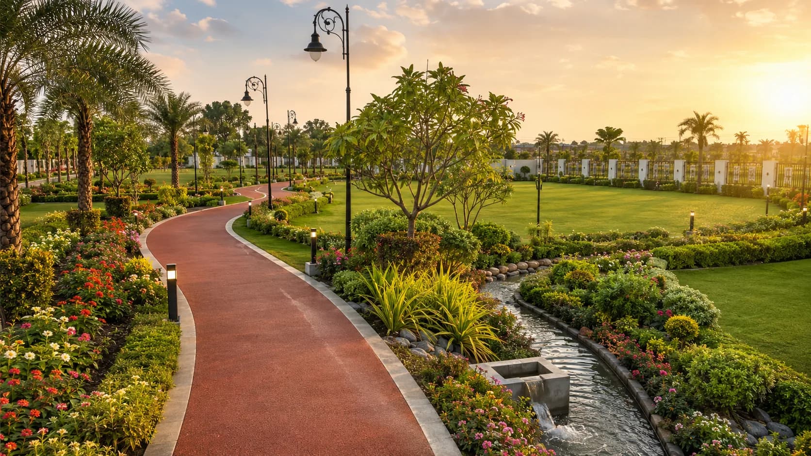 South City 1 — Jogging track
